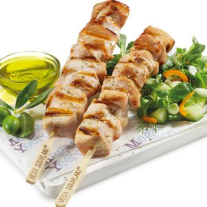 Souvlaki au poulet 100g (4kg) CHI100 10 pqts x 4 (100g)